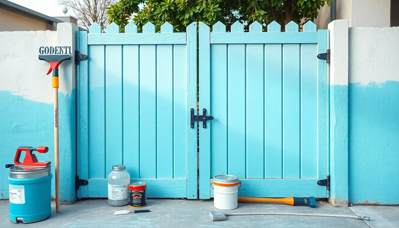 Fence & Gate Painting